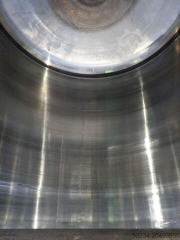 2500 L Vertical Cosmetic Reactor/Process Vessel Ekato Model SRA 2500 EKATO SRA 2500