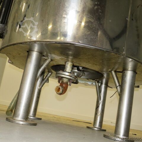 25 Hp Olsa Stainless Steel Vacuum Mixer Olsa speedycream 1000