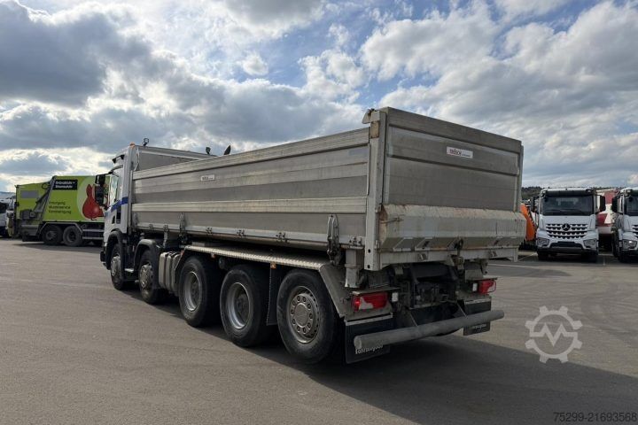 Tre-sidet tipbil Scania P 500 10x4 3-SK Trösch / Swiss-Vehicle