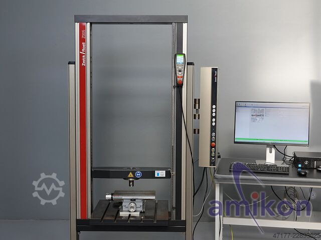 Zwick Roell Z005 5 kN Allround univerzális anyagvizsgáló gép testXpert II vezérléssel RMS Zwick Roell Z005 5 kN