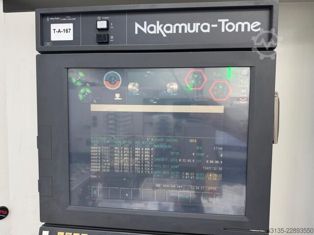 CNC strugarsko-glodački centar Nakamura-Tome NTJ-100