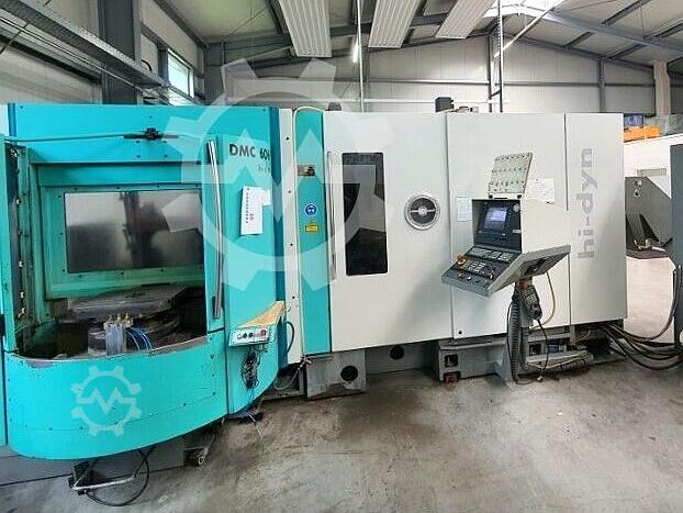 Függőleges megmunkáló központ DMG Mori DMC 60H hi-dyn