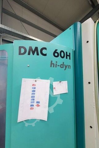 Függőleges megmunkáló központ DMG Mori DMC 60H hi-dyn
