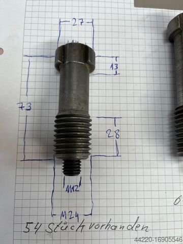 Espárrago de tracción/portaherramientas SHW 