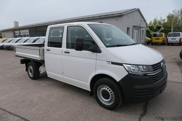 Pick-up varevogn Volkswagen T6 Transporter 2.0 TDI DoKa 4Motion KLIMA Tempomat Stand-& Sitzheizung