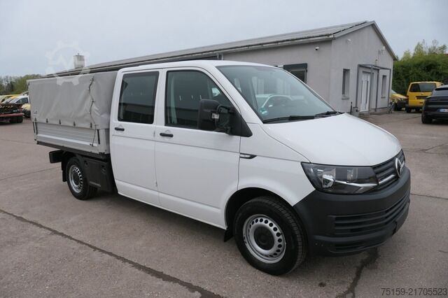 Gardinsided kassevogn Volkswagen T6 Transporter 2.0 TDI DoKa 4Motion Klima AHK Standheizung