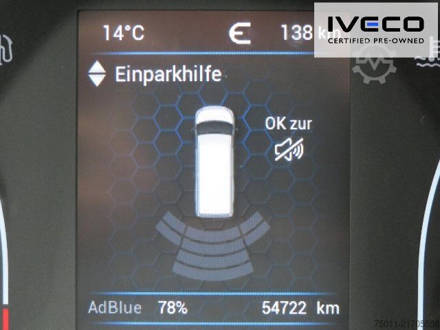 Kastenwagen hoch IVECO Daily 35S16V Klima, AHK, PDC, lang + hoch