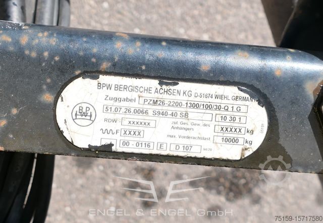 Rimorchio a cassetta krone AZ-K 18 EL LBW