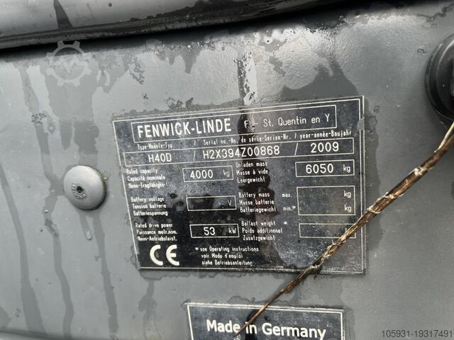 Περονοφόρα περονοφόρα ανυψωτικά Linde H40D-01