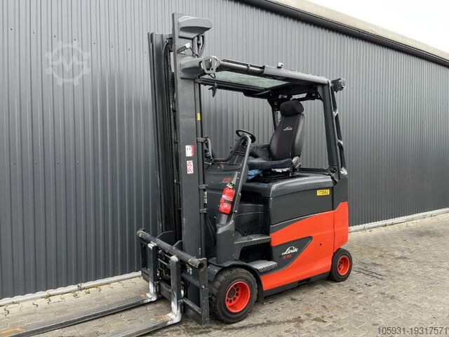 Elektrisk 4 -hjulet gaffeltruck Linde E35RHL-01