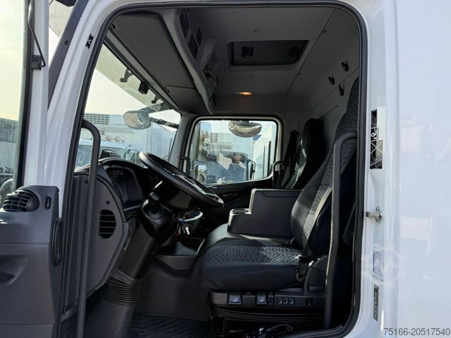 Flatbed truck with tarp MERCEDES-BENZ ATEGO 1224 L Pritsche 7,2 m LBW 1,5 T*AHK+KLIMA