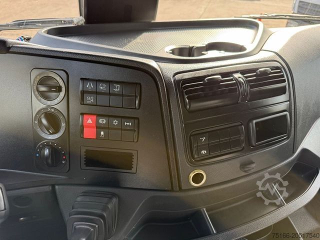 Flatbed truck with tarp MERCEDES-BENZ ATEGO 1224 L Pritsche 7,2 m LBW 1,5 T*AHK+KLIMA