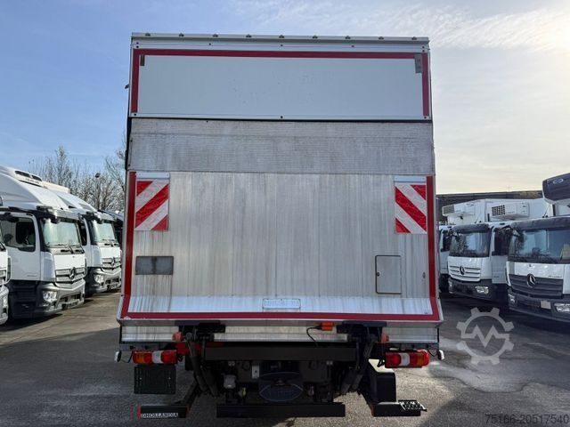 Flatbed truck with tarp MERCEDES-BENZ ATEGO 1224 L Pritsche 7,2 m LBW 1,5 T*AHK+KLIMA