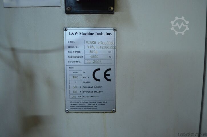 Bewerkingscentrum Kaukan Cinch Mill30SB