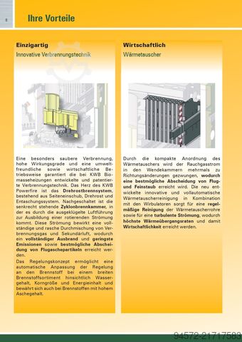 Riscaldamento 2x KWB 300 kW Hackschnitzelheizung Gesamtleistung: ca. 600 kW
