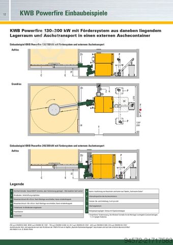 Riscaldamento 2x KWB 300 kW Hackschnitzelheizung Gesamtleistung: ca. 600 kW