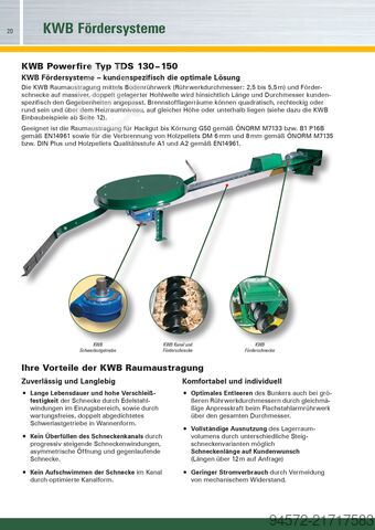 Riscaldamento 2x KWB 300 kW Hackschnitzelheizung Gesamtleistung: ca. 600 kW