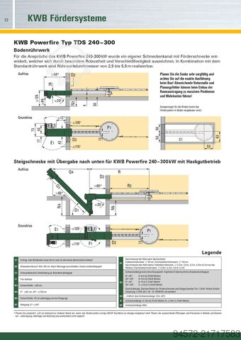 Riscaldamento 2x KWB 300 kW Hackschnitzelheizung Gesamtleistung: ca. 600 kW