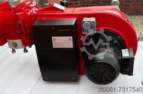 θέρμανση και φυσητήρας Weishaupt GL7 - 1750kw, Weishaupt GL3- 630 kw,(Öl/Gas)