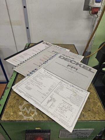 Tool room milling machine Deckel FP1Aktiv