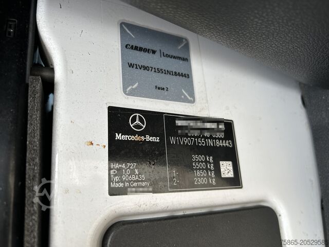 Chassis cab Mercedes-Benz Sprinter 515 1.9 CDI / Chassis Cabine / WB 433 ...