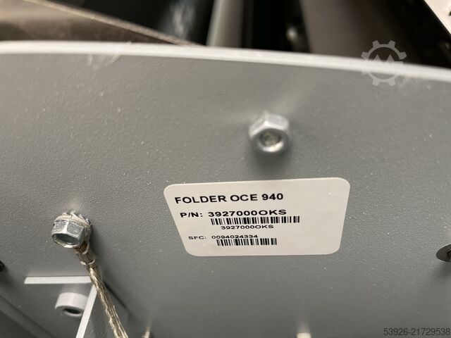 Mașină de îndoit Oce 940 offline folding machine