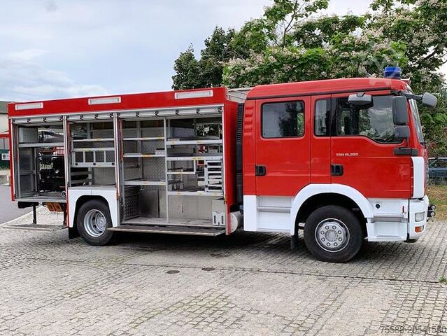 Tanklöschfahrzeug TLF 2000-Staffel MLF MAN TGM 15.280 Feuerwehr Löschfahrzeug TLF