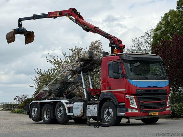 System ramion hakowych Volvo FM 430 !!8x2!!Z-kraan!!AFSTANDSBEDIENING!!CONTA...