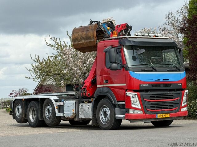 System ramion hakowych Volvo FM 430 !!8x2!!Z-kraan!!AFSTANDSBEDIENING!!CONTA...