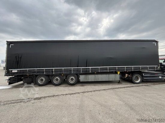Naczepa otwarta z plandeką SCHMITZ SCB S3T, VARIOS, LIFTACHSE,  EDSCHA-VERDECK