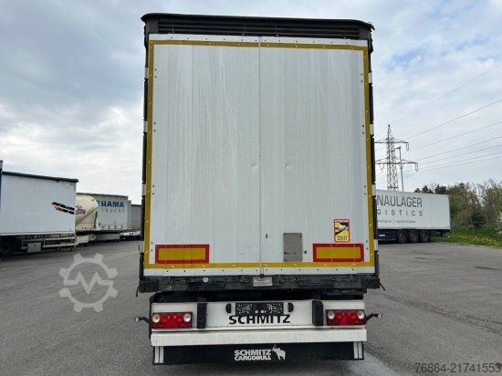 Naczepa otwarta z plandeką SCHMITZ SCB S3T, VARIOS, LIFTACHSE,  EDSCHA-VERDECK