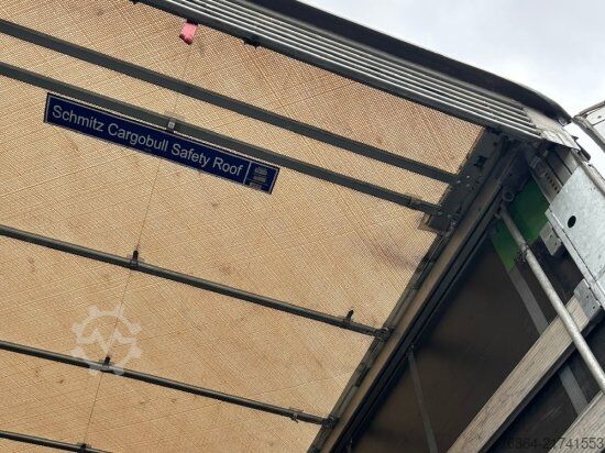 Naczepa otwarta z plandeką SCHMITZ SCB S3T, VARIOS, LIFTACHSE,  EDSCHA-VERDECK