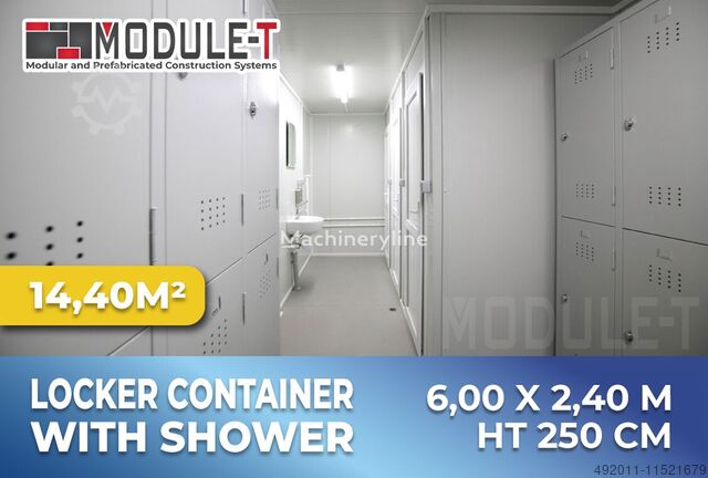 MODULE-T LC-A6000.4-LOCKER CONTAINER WITH SHOWER