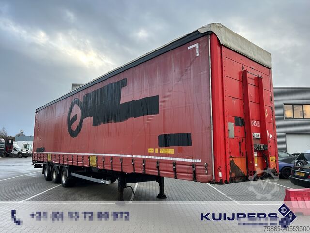 Lonas deslizantes Webtrailer PRSH-27-SYS HVC / Mega / Curtainside / BPW Drum...