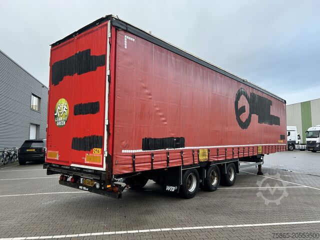 Lonas deslizantes Webtrailer PRSH-27-SYS HVC / Mega / Curtainside / BPW Drum...