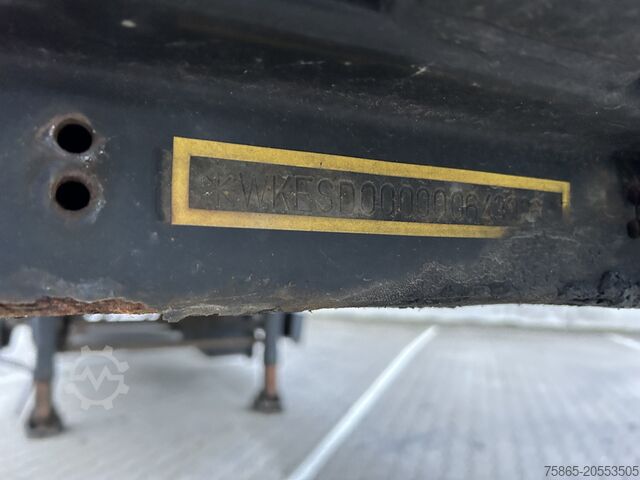 Przesuwne plandeki Krone Profi Liner / Curtainside / BPW Drum / NL Trailer