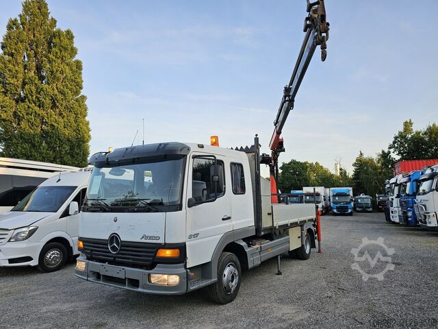 Pick-up panelvan Mercedes-Benz 817/42AT7 Palfinger PK 5000 B Werkstatt