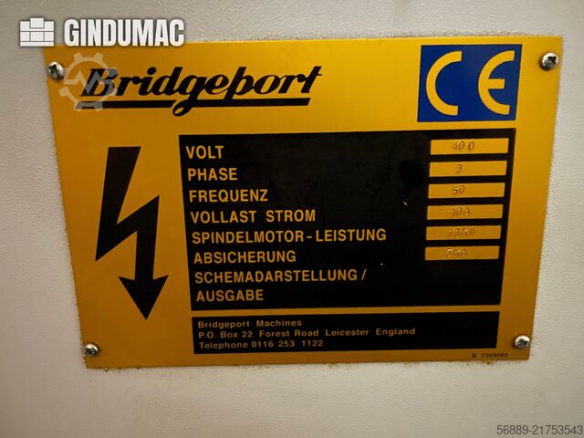 Bridgeport VMC 1000 22 Bridgeport VMC 1000 22