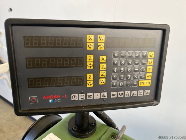 Torna tezgahı, aksesuarlar dahil Weiler Praktikant 160B