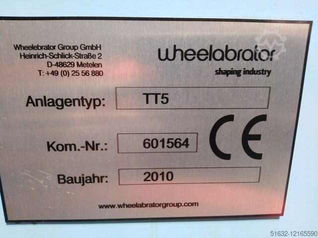 Unità per sabbiatura, pallinatura SCHLICK Weelabrator TT 5