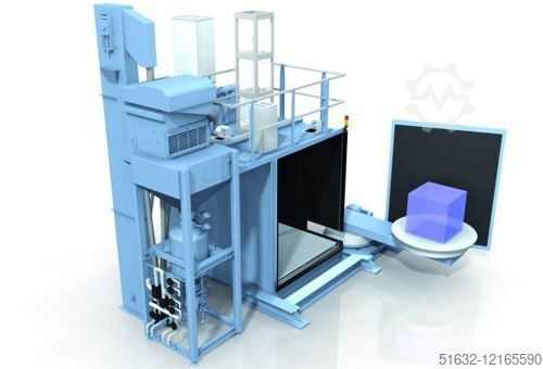 Unità per sabbiatura, pallinatura SCHLICK Weelabrator TT 5