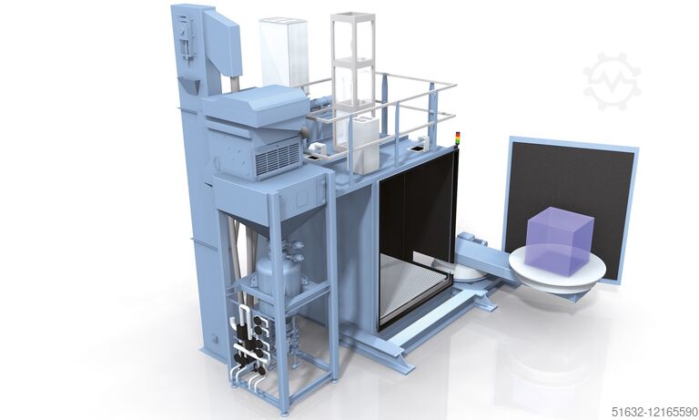 Unità per sabbiatura, pallinatura SCHLICK Weelabrator TT 5