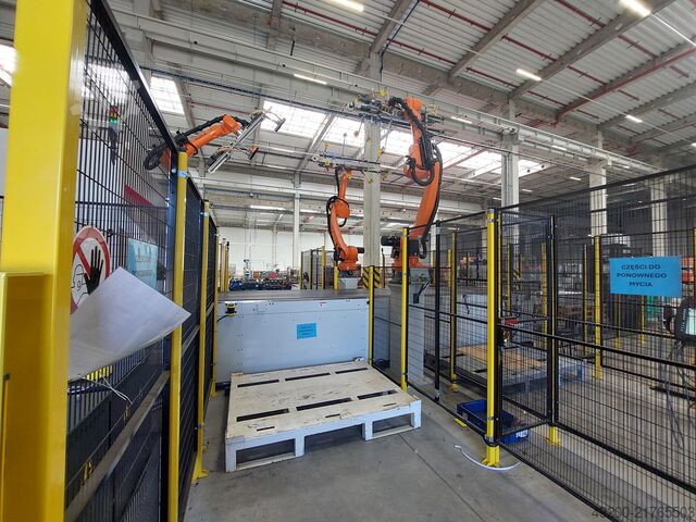 Tunnel di lavaggio con robot WEBER CEEVER KUKA 