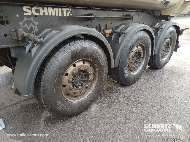 Kiperska poluprikolica Schmitz Cargobull Tipper Steel half pipe body