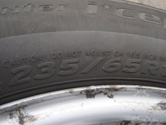 Zimski komplet točkova 4x Winterkomplettrad 235/65R16C 115/113R Ford Transit