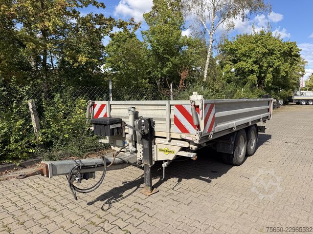 Kiepaanhangwagen  TK  Tandemkipper- Tieflader, Breitbereifung