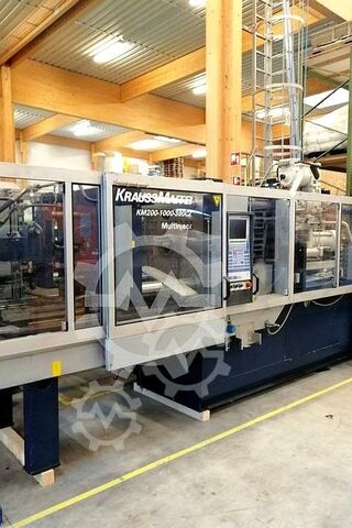 Máquina de moldeo por inyección multimaterial KraussMaffei KM200-1000-390 CZ