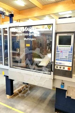 Máquina de moldeo por inyección multimaterial KraussMaffei KM200-1000-390 CZ