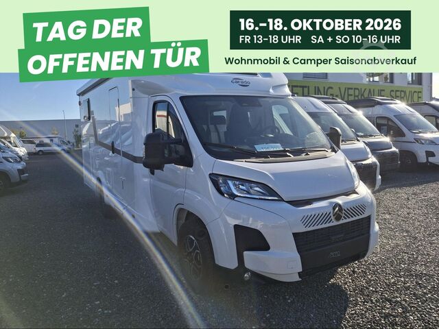 Camping-car semi-intégré CARADO T 338S