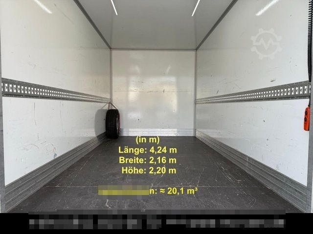 Dubă cu caroserie tip cutie MERCEDES-BENZ Sprinter 417 Maxi 3,5 t Koffer LBW Klima 317-20